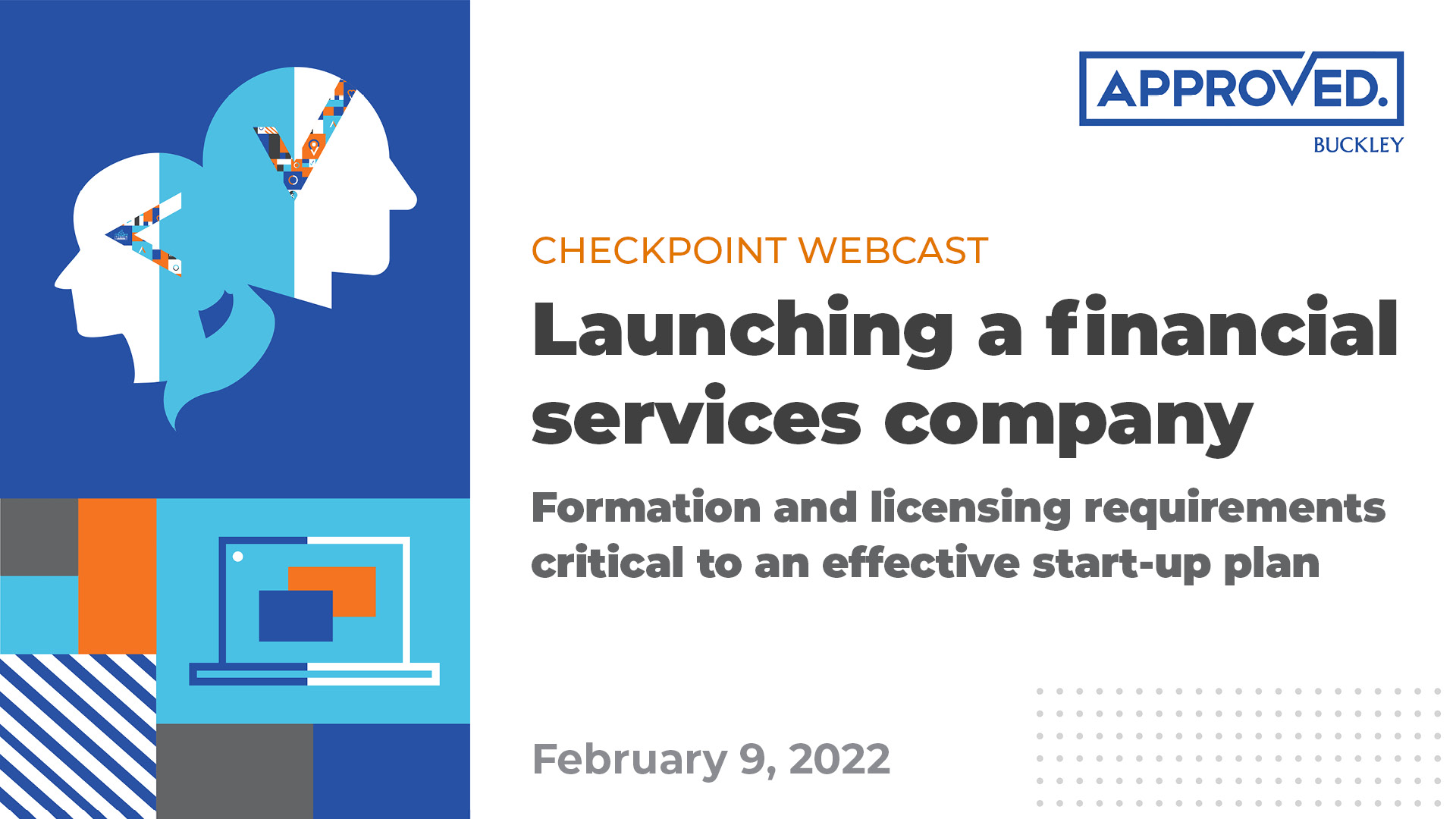 Launching a Financial Services Company | APPROVED Checkpoint Webcast